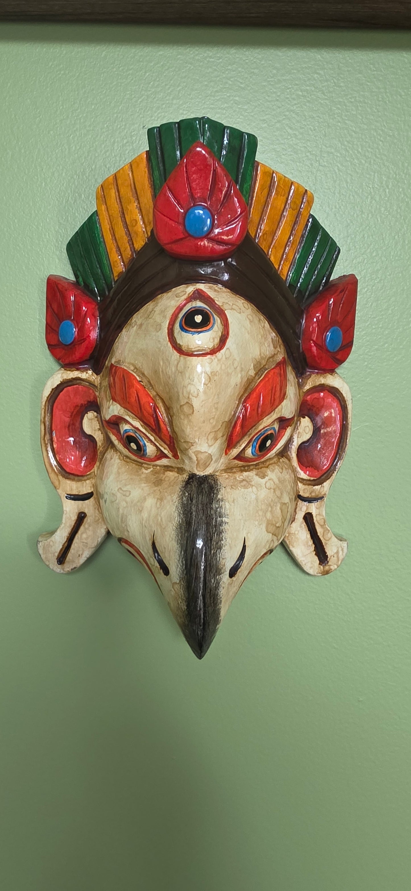 Hand Crafted Wooden Garuda