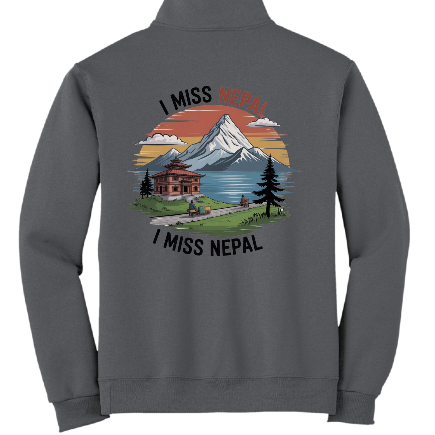 CHARCOAL GREY - BACK