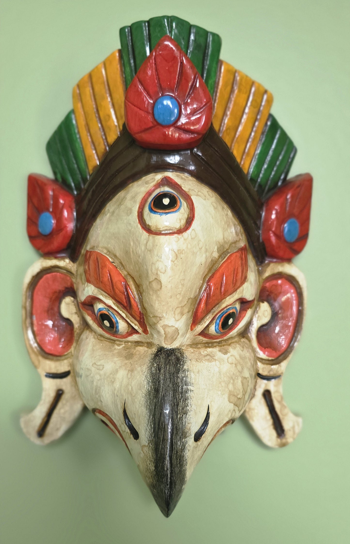 Hand Crafted Wooden Garuda