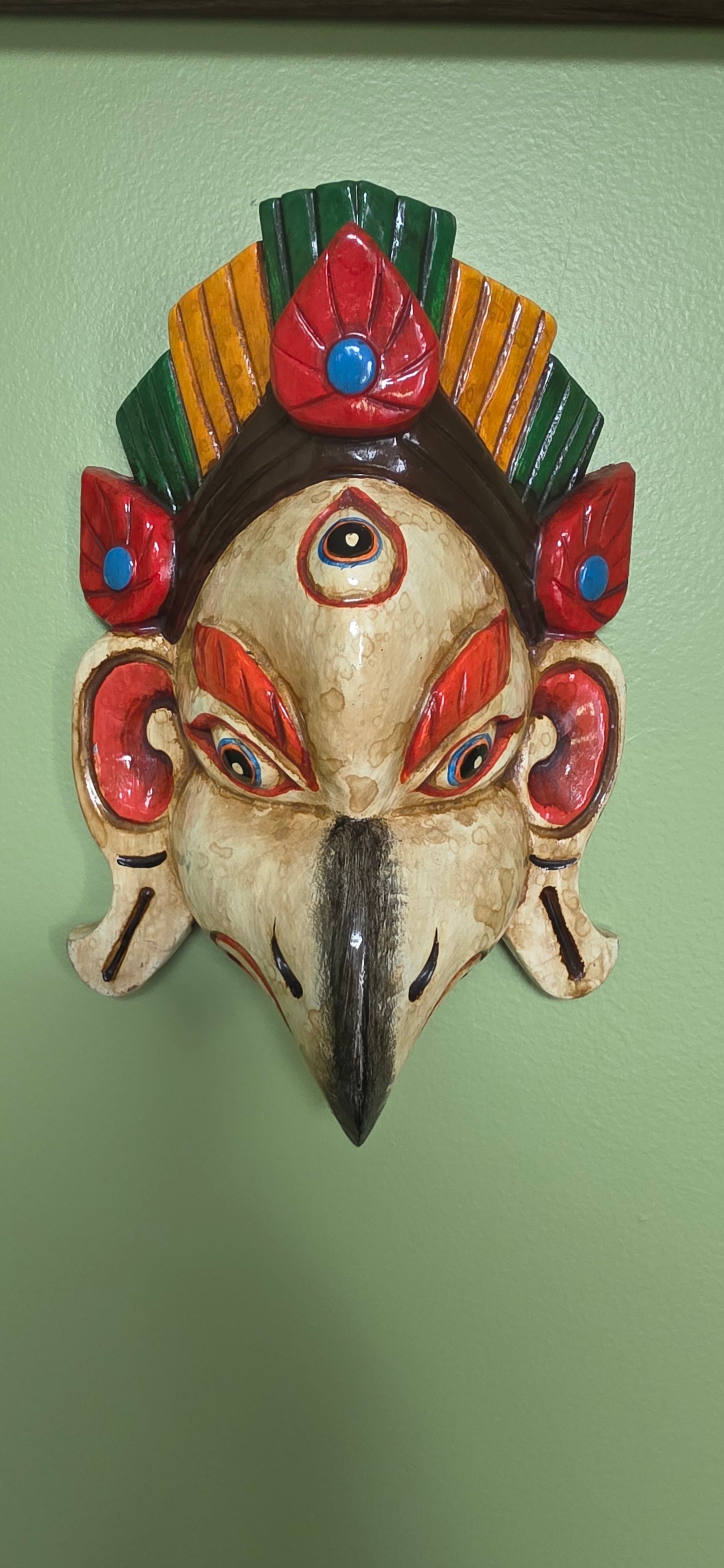 Hand Crafted Wooden Garuda