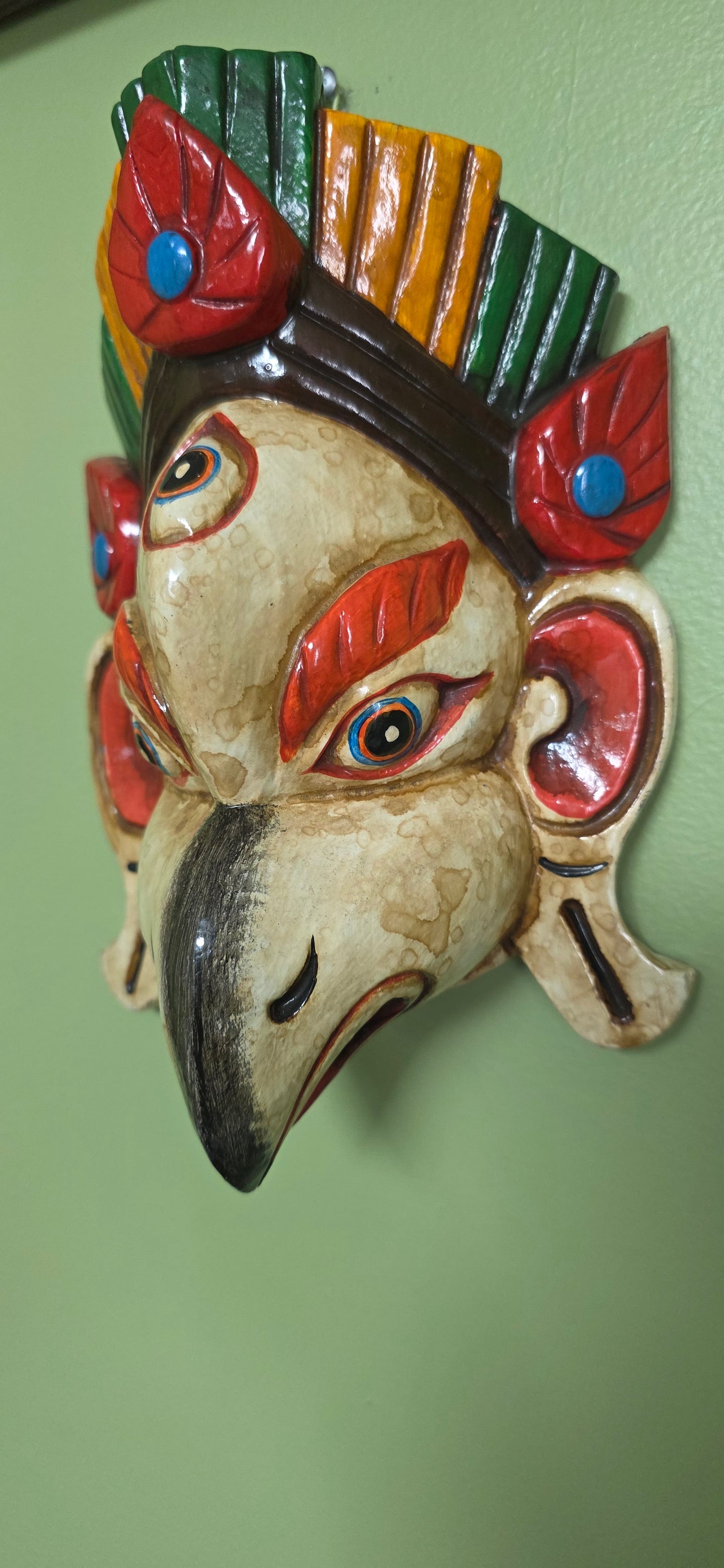 Hand Crafted Wooden Garuda
