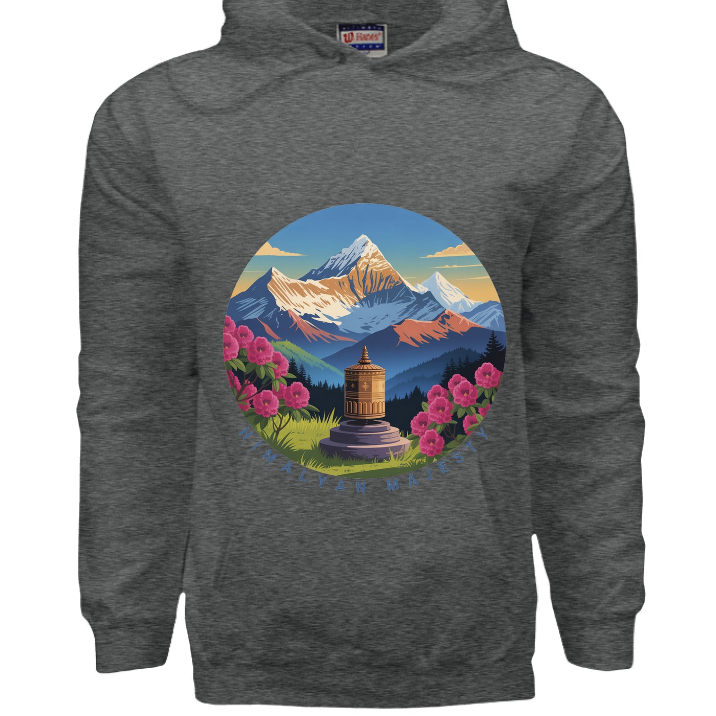 CHARCOAL HEATHER - FRONT