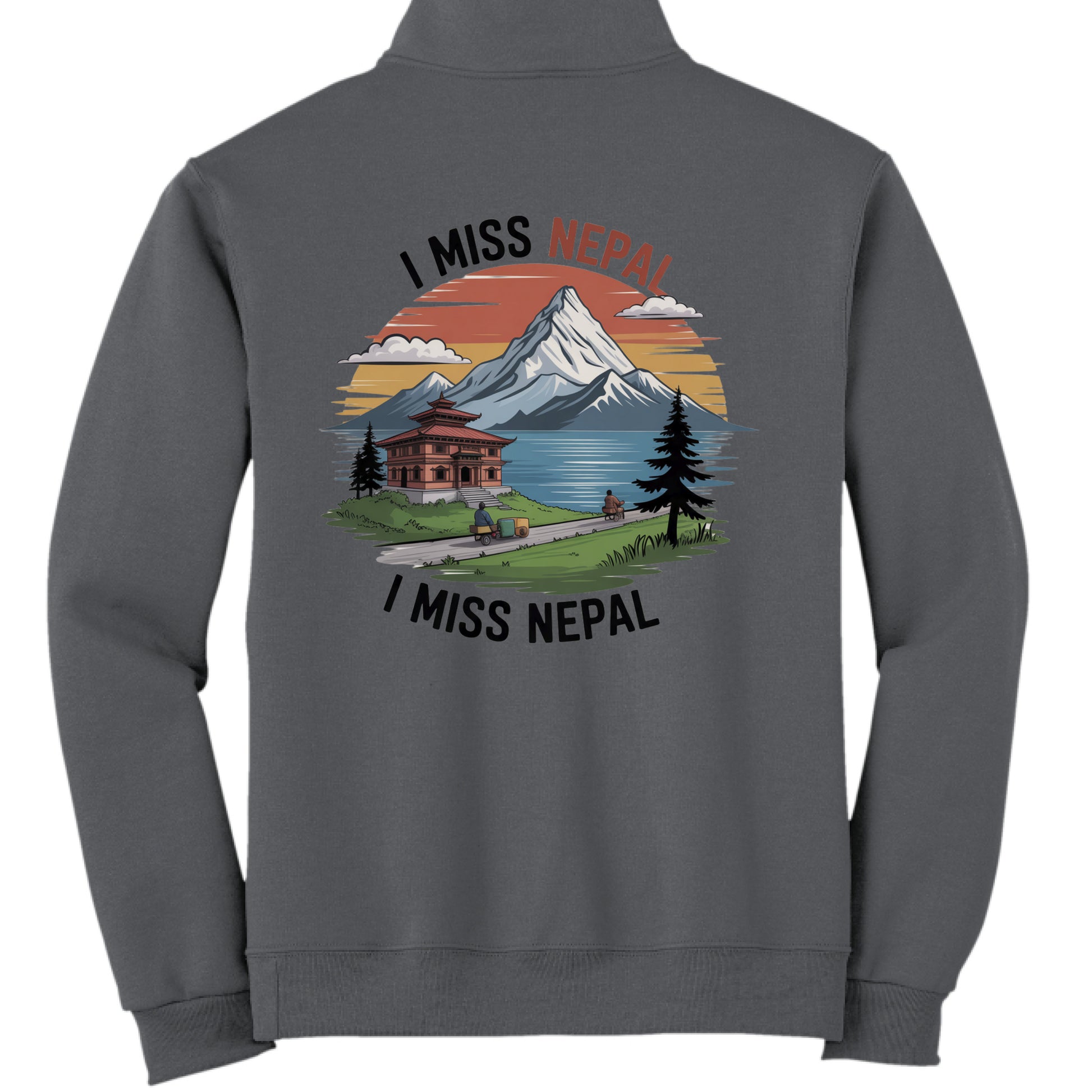 CHARCOAL GREY - BACK