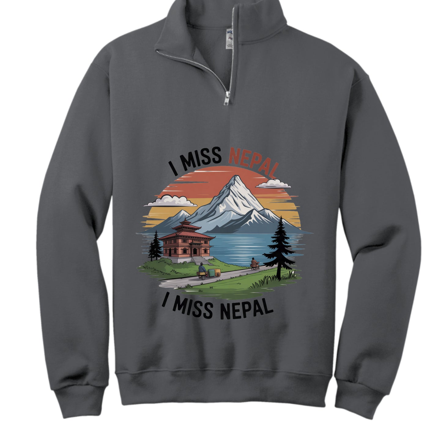 CHARCOAL GREY - FRONT